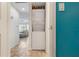 Laundry area with stackable washer/dryer at 5012 Starfish Se Dr # B, St Petersburg, FL 33705