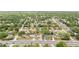 Panoramic aerial view of a residential area with tree-lined streets and a mix of cozy single-Gathering homes at 9107 Spring Hill Dr, Spring Hill, FL 34608