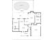 Floor plan showcasing the layout of the home, including the primary bedroom, dining area, and living room at 9107 Spring Hill Dr, Spring Hill, FL 34608