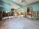 Bright room with exposed framing showcasing the potential for an open concept layout at 13326 1St E St, Madeira Beach, FL 33708