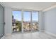 Balcony showing city views with black metal railing, providing a perfect spot for enjoying the scenery and sea view at 1400 Gulf Blvd # 804, Clearwater Beach, FL 33767