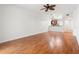 Open-concept dining room leading to the kitchen, offering ample natural light at 1936 Heron Cove Dr # 104, Lutz, FL 33549
