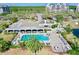 A sparkling community pool with ample seating and meticulously kept grounds, perfect for relaxation at 2333 Feather Sound Dr # B309, Clearwater, FL 33762