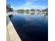Scenic view of the waterway featuring calm water and lush trees under a bright sky at 2424 W Tampa Bay Blvd # 203, Tampa, FL 33607