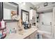Bathroom featuring a shower and sink at 3203 Doe Ct, Brandon, FL 33511