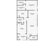 Detailed floor plan showcasing layout with labeled rooms, dimensions, and spatial relationships at 3366 Mermoor Dr # 1106, Palm Harbor, FL 34685