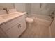 Bathroom with neutral decor at 36777 Thomas Jefferson Rd, Dade City, FL 33525