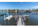 Private boat dock and canal in a peaceful waterfront community at 4055 Floramar Ter, New Port Richey, FL 34652