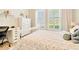 Bright bedroom with twin bed, modern furniture, and large windows, creating a comfortable space at 4093 Epic Cv, Land O Lakes, FL 34638