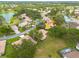An aerial view of the community, highlighting the neighborhood layout and lush landscaping at 5812 Garden Lakes Majestic, Bradenton, FL 34203