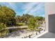 Picturesque street view from the balcony showcasing neighborhood charm and tranquility at 607 W Euclid Ave # 3, Tampa, FL 33602