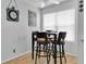 Bright breakfast nook featuring a modern table and chairs at 6100 Bahia Del Mar Cir # 105, St Petersburg, FL 33715