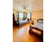 Spacious bedroom featuring two twin beds, natural light, and ample space, perfect for Gathering or guests at 821 Karen St, Palm Harbor, FL 34684