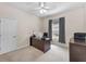 Office room with carpet and natural light at 9208 Brindlewood Dr, Odessa, FL 33556