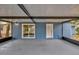 Covered patio, with view to backyard at 1304 N Ferrell St, Plant City, FL 33563