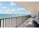 Enjoy breathtaking ocean views from the spacious private balcony, perfect for relaxation at 14300 Gulf Blvd # 401, Madeira Beach, FL 33708