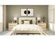 Serene bedroom with neutral colors, stylish decor, and ample natural light at 18473 Serene Lake Loop, Lutz, FL 33548