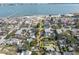 Aerial shot displaying property's proximity to the beach and downtown area at 3031 56Th S St, Gulfport, FL 33707