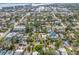 Aerial view of property highlighting location within a vibrant neighborhood, near the water at 3031 56Th S St, Gulfport, FL 33707