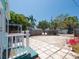 Spacious backyard featuring stone tiles and gravel, great for outdoor living at 3031 56Th S St, Gulfport, FL 33707