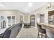 Cozy dining area with natural light and access to the outdoor area at 311 Parsons Woods Dr, Seffner, FL 33584