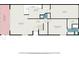 Detailed floorplan showcasing the layout of the home, including room dimensions at 4270 Boston Cir, New Port Richey, FL 34653