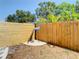 Fully fenced backyard at 5111 28Th N Ave, St Petersburg, FL 33710