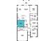 Floor plan featuring a study, open living space, and well-placed bedrooms at 5120 125Th E Ave, Parrish, FL 34219