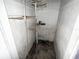 A small closet with shelves and visible stains on the wall at 6715 16Th N St, St Petersburg, FL 33702