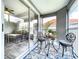 Cozy balcony with seating area, perfect for enjoying the outdoor views and fresh air at 18001 Richmond Place Dr # 330, Tampa, FL 33647