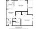 Detailed floorplan of the home showcasing the layout, room dimensions, and balcony access at 18001 Richmond Place Dr # 330, Tampa, FL 33647