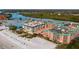 Beachfront condominiums with pool, lounge chairs, and beautiful ocean views at 18400 Gulf Blvd # 1105, Indian Shores, FL 33785
