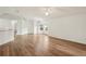 Open-concept living space features ceiling fan, dining area and opens to other areas of the home at 2436 Nantucket Harbor Loop # 104, Sun City Center, FL 33573