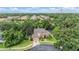 Stunning home with a sprawling lawn, mature trees, pool, and an attached two-car garage at 3013 Crest Dr, Clearwater, FL 33759