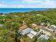A coastal neighborhood on a clear day with views of the ocean at 475 Crystal Beach, Crystal Beach, FL 34681