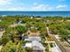 Waterfront community shot from above on a clear day at 475 Crystal Beach, Crystal Beach, FL 34681