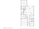 Detailed floor plan showcasing the layout of a single-Gathering home with multiple bedrooms and living spaces at 475 Crystal Beach, Crystal Beach, FL 34681
