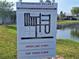 Sign for Springwood Villas II, a private 55+ adult community with amenities at 5404 Springwood Blvd # 5404, Pinellas Park, FL 33782