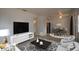 Bright living area featuring modern decor, stylish furniture, and a dining area at 7529 35Th N Ave, St Petersburg, FL 33710