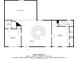 Second floor layout featuring bedrooms, bathrooms, a loft, and total square footage of the residence at 1089 Virginia St, Dunedin, FL 34698