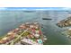 Expansive aerial shot of the beautiful waterfront community offering serene views and boating access at 120 1St E St # 104, St Petersburg, FL 33715