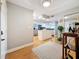 Entryway leading to the kitchen and other living spaces at 120 1St E St # 104, St Petersburg, FL 33715