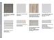 Selection of interior design finishes with tile and flooring options at 1759 Longliner Loop, Wesley Chapel, FL 33543
