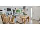 Bright living room with stylish furniture, large windows, and elegant decor, creating a comfortable and inviting space at 1769 Brookside Blvd, Largo, FL 33770