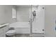 Bright bathroom featuring a separate shower and soaking tub at 1948 Grenville Ct, Wesley Chapel, FL 33543