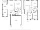 Two floor plans showcasing layout of home at 1948 Grenville Ct, Wesley Chapel, FL 33543
