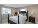 Bedroom featuring a full-size bed and a home office at 2012 Scotland Dr, Clearwater, FL 33763