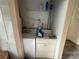 Functional laundry area equipped with a washer and dryer for convenient laundry care at 2900 Dr Martin Luther King Jr S St, St Petersburg, FL 33705