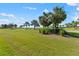 Lush green golf course with mature palm trees and well-manicured landscape at 3888 Santa Caterina Blvd, Bradenton, FL 34211