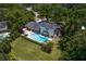 Beautiful home with well-manicured backyard and a large kidney shaped pool at 444 W Davis Blvd, Tampa, FL 33606